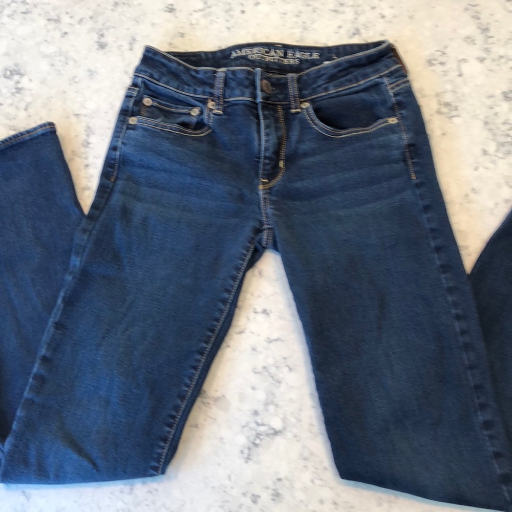 American Eagle Straight Stretch Jean Size 2